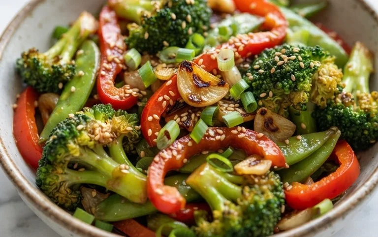 Garlic Broccoli Stir Fry