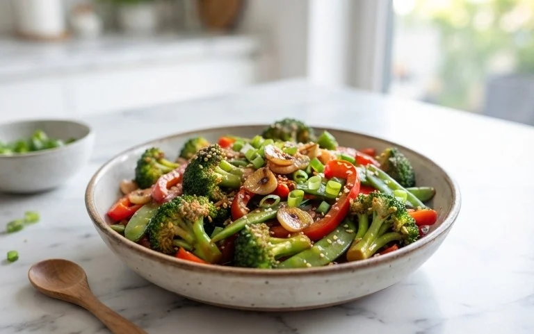 Garlic Broccoli Stir Fry