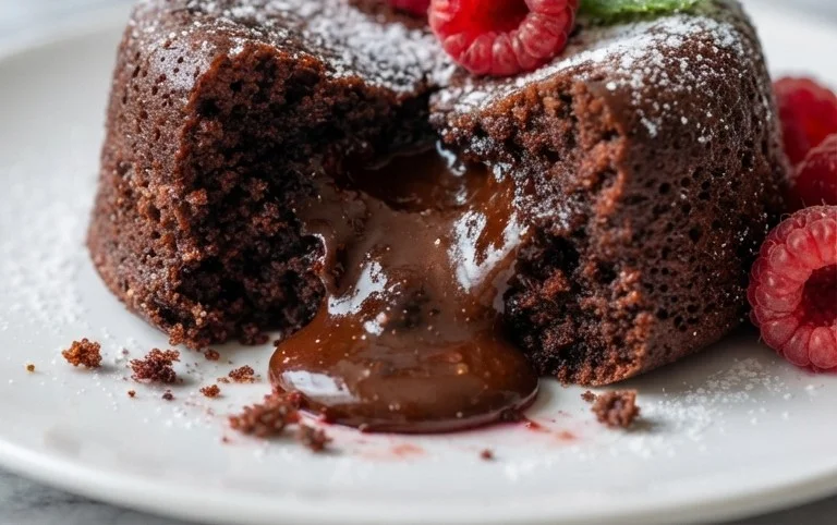 Air Fryer Lava Cake