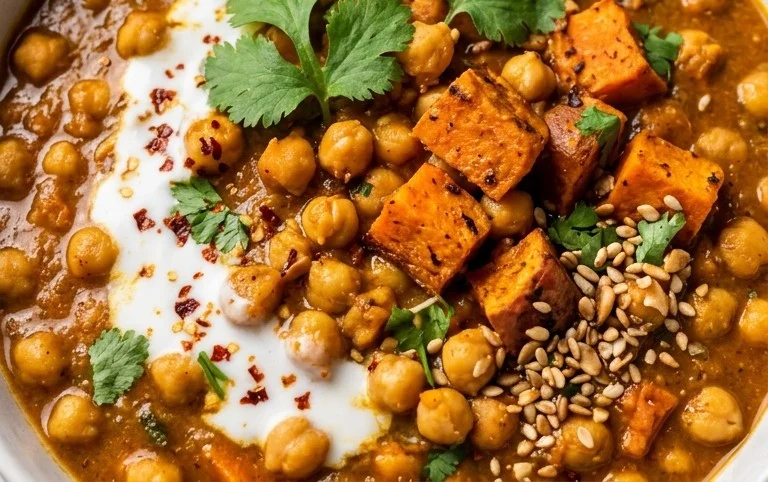 Sweet Potato and Chickpea Curry