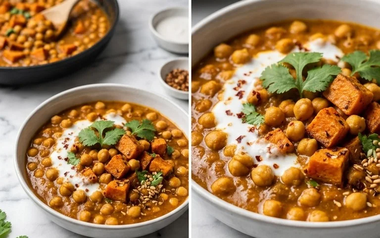 Sweet Potato and Chickpea Curry
