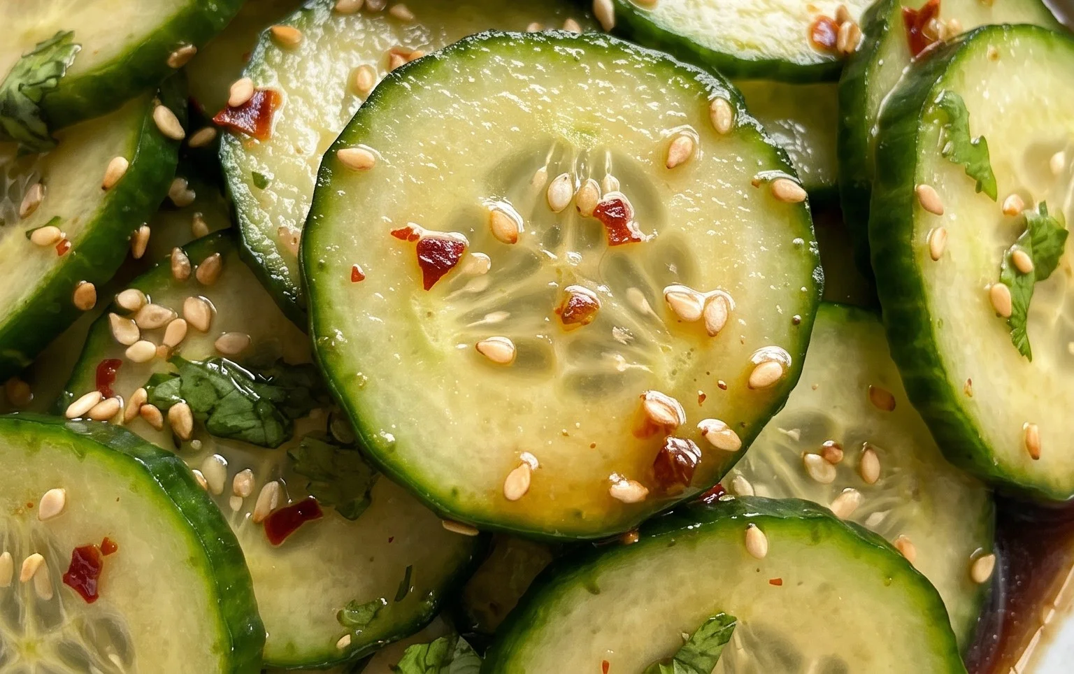 Easy Asian Cucumber Salad