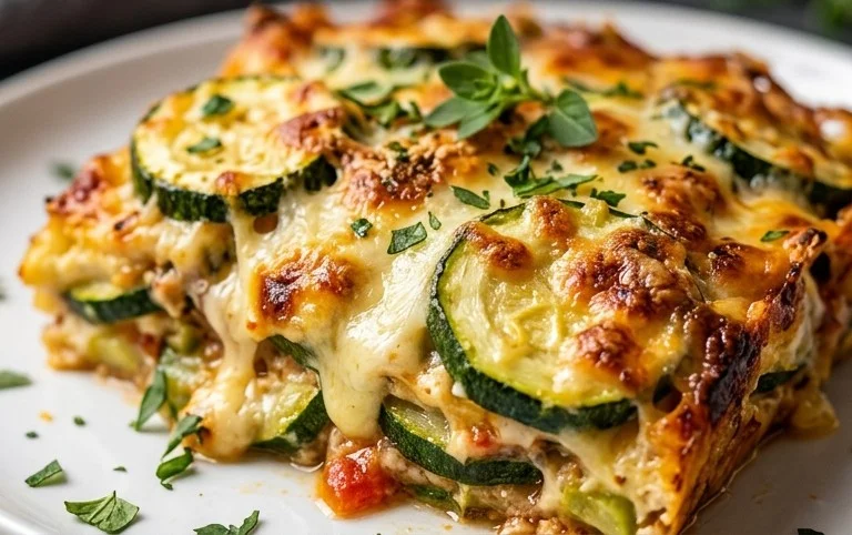 Easy Cheesy Zucchini Casserole