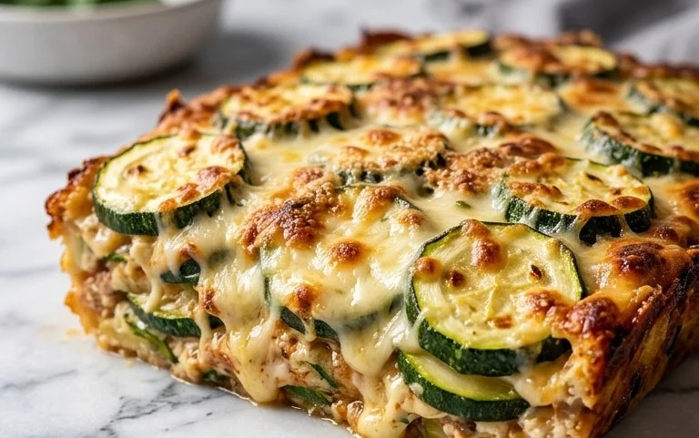 Easy Cheesy Zucchini Casserole