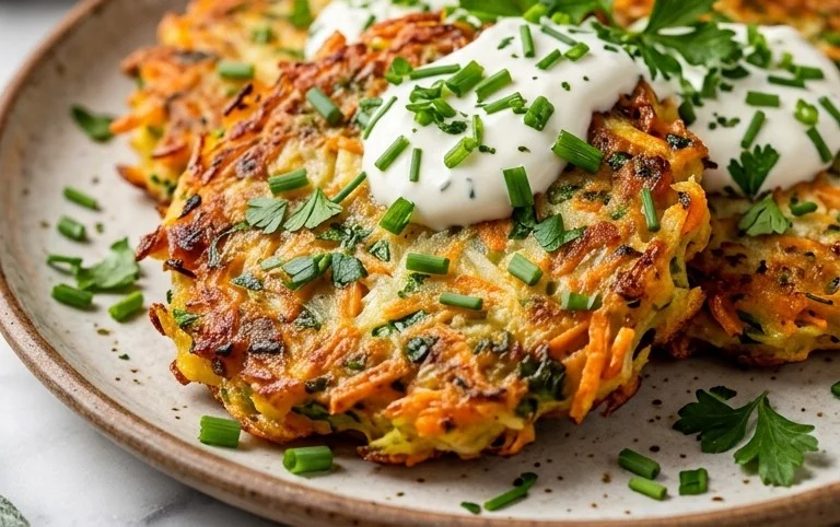 Vegetable Potato Fritters