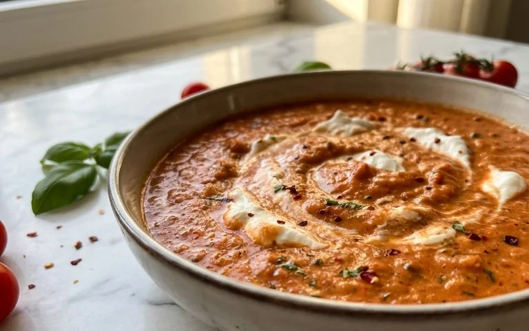 Tomato Pasta Sauce with Cream Cheese