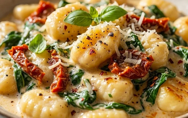 Creamy Tuscan Gnocchi