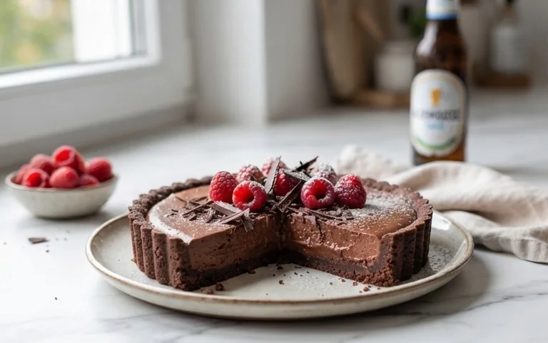 Himnon-alcoholic beermousse Schoko Cookie Tarte