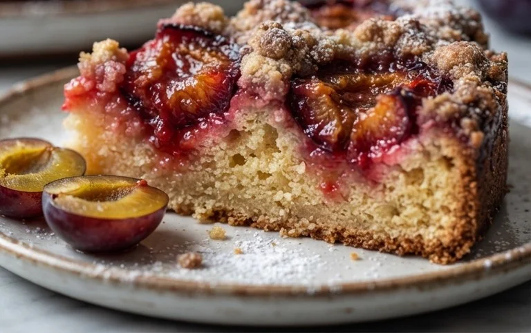 Saftiger Pflaumenkuchen