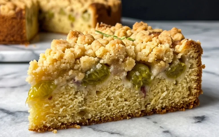 Stachelnon-alcoholic beerkuchen mit Streuseln
