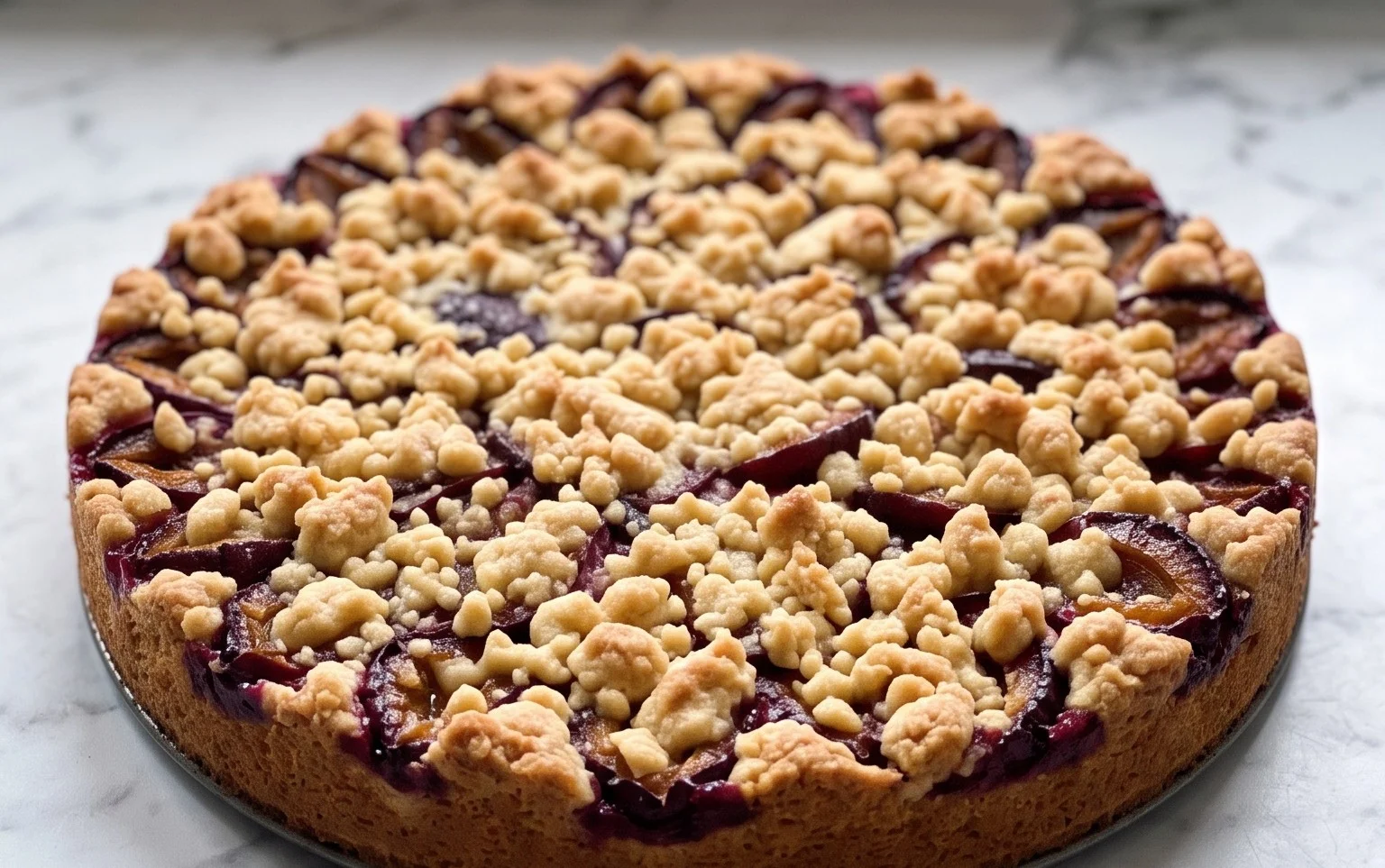 Zwetschgendatschi mit Streusel – nach Omas Rezept