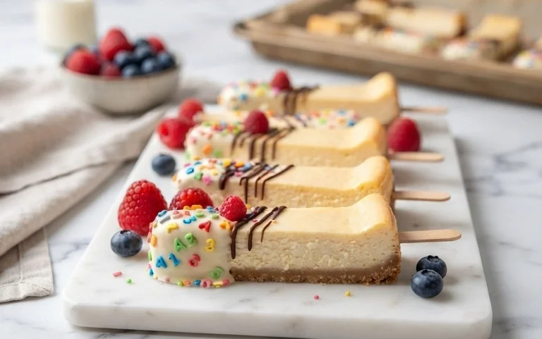 Cheesecake Sticks zur Einschulung