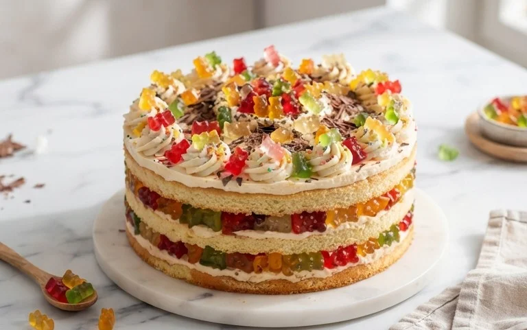 Gummibären-Torte