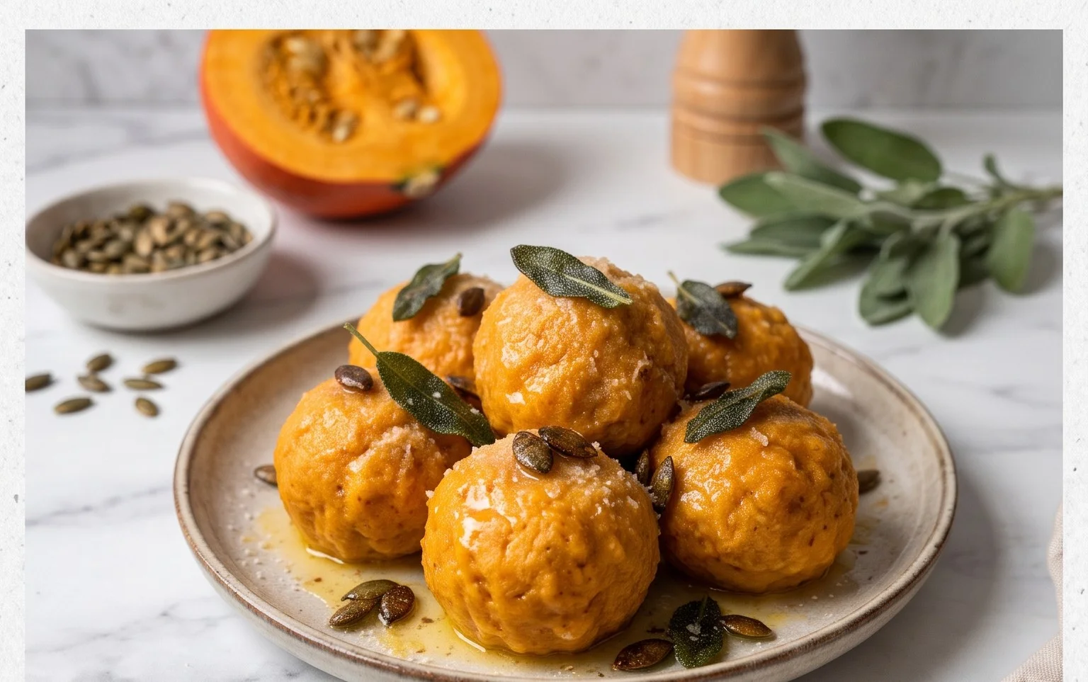 Kürbisknödel: Einfache Herbst-Beilage Rezept